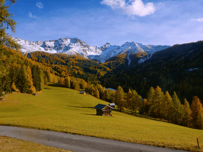Herfstwandelingen in Fendels en het Oberinntal
